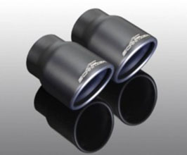 AC Schnitzer Exhaust Tips - Dual (Black) for BMW 316i / 316d / 318d / 320d F30/F31/F34 M-Sport