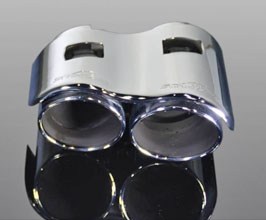 AC Schnitzer Racing Evo Exhaust Tips (Chrome) for BMW 3-Series F