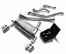 ARMYTRIX Valvetronic Catback Exhaust System with Quad Tips (Stainless) for BMW 320i / 328i F34 N20/B20 RWD