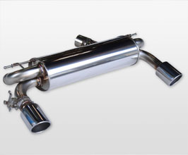 ARQRAY Exhaust System with Dual Tips (Stainless) for BMW 3-Series F