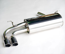 ARQRAY Exhaust System with Dual Single-Side Tips (Stainless) for BMW 3-Series F