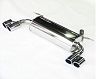 ARQRAY Exhaust System with Quad Tips (Stainless) for BMW 320i F30/F31 N20