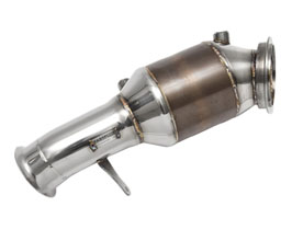 FABSPEED Downpipe with Sport Cat - 200 Cell (Stainless) for BMW 3-Series F