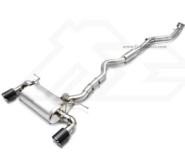 Fi Exhaust Valvetronic Exhaust System with Mid Pipe and Front Pipe (Stainless) for BMW 3-Series F