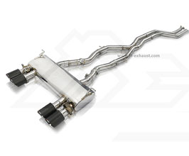 Fi Exhaust Valvetronic Exhaust System with Mid X-Pipe and Front Pipe (Stainless) for BMW 3-Series F