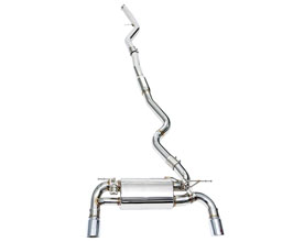 iPE Exhaust Valvetronic Exhaust System with Mid Pipe and Front Pipe (Stainless) for BMW 3-Series F