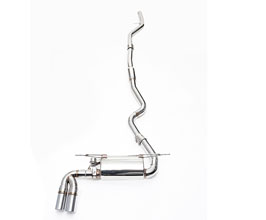 iPE Exhaust Valvetronic Exhaust System with Mid Pipe and Front Pipe (Stainless) for BMW 320i GT / 328i GT F34