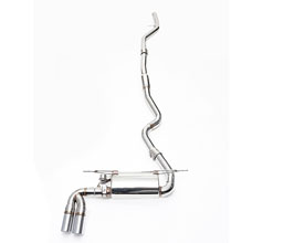 iPE Exhaust Valvetronic Exhaust System with Mid Pipe and Front Pipe (Stainless) for BMW 3-Series F