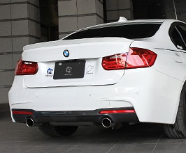 3D Design Aero Rear Diffuser - Dual (Carbon Fiber) for BMW 3-Series F