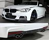 3D Design Aero Spoiler Lip Kit - Quad (Carbon Fiber) for BMW 320i / 328i F30/F31 M-Sport