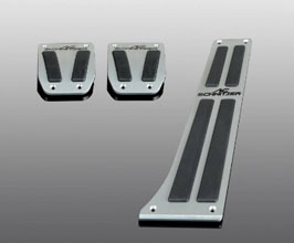 AC Schnitzer Sport Pedal Set for Manual Transmission - USA Spec (Aluminum) for BMW 3-Series F