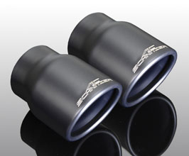 AC Schnitzer Exhaust Tips (Black) for BMW 3-Series G