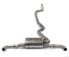 iPE Exhaust Valvetronic Exhaust System with Mid Pipe and Front Pipe (Stainless) for BMW 3-Series G