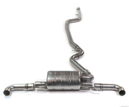iPE Valvetronic Exhaust System with Mid Pipe and Front Pipe (Stainless) for BMW 3-Series G