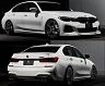 3D Design Aero Half Spoiler Kit - Quad for BMW 320i / 330i / M340i G20/G21 M-Sport