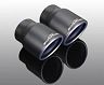 AC Schnitzer Exhaust Tips - Dual (Black) for BMW 435i / 440i F32/F33/F36 M-Sport