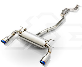 Fi Exhaust Valvetronic Exhaust System with Mid Pipe and Front Pipe (Stainless) for BMW 4-Series F