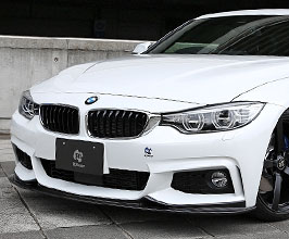 3D Design Aero Front Lip Spoiler (Carbon Fiber) for BMW 4-Series F