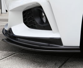 3D Design Aero Front Under Spoilers for 3D Design Front Lip (Carbon Fiber) for BMW 4-Series F