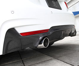 3D Design Aero Rear Diffuser - Dual (Carbon Fiber) for BMW 4-Series F