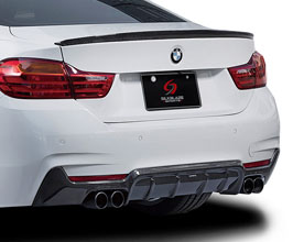 KSPEC Japan Silk Blaze Rear Diffuser (Carbon Fiber) for BMW 420i F32 M Sport