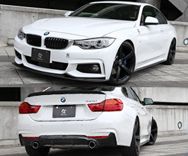 3D Design Aero Spoiler Lip Kit - Dual (Carbon Fiber) for BMW 4-Series F