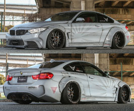 Liberty Walk LB Works Complete Wide Body Kit for BMW 4-Series F