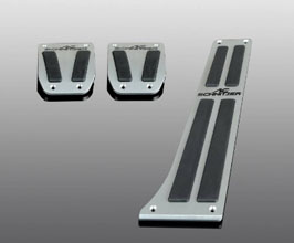 AC Schnitzer Sport Pedal Set for Manual Transmission - USA Spec (Aluminum) for BMW 4-Series F32/F33/F36 with Manual Trans