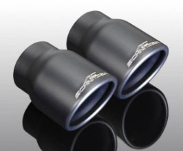 AC Schnitzer Exhaust Tips - Dual (Black) for BMW 4-Series G