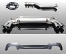 AC Schnitzer Exhaust System with Rear Diffuser (Stainless)