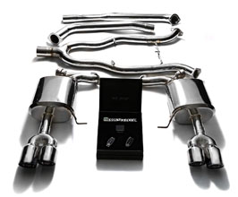 ARMYTRIX Valvetronic Catback Exhaust System with Quad Tips (Stainless) for BMW 5-Series F