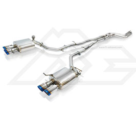 Fi Exhaust Valvetronic Exhaust System with Mid Pipe and Front Pipe (Stainless) for BMW 535i F10/F11 N55