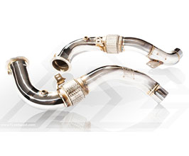 Fi Exhaust Sport Cat Pipe - 200 Cell (Stainless) for BMW 5-Series F