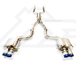 Fi Exhaust Valvetronic Exhaust System with Mid Pipe and Front Pipe (Stainless) for BMW 550i F10/F11 N63