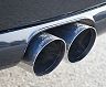 HAMANN Sport Rear Muffler Exhaust System with Center Exit (Stainless) for BMW 550i F07 (Incl xDrive)