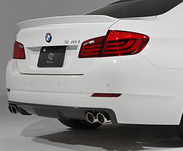 3D Design Aero Rear Diffuser - Quad (Carbon Fiber) for BMW 5-Series F