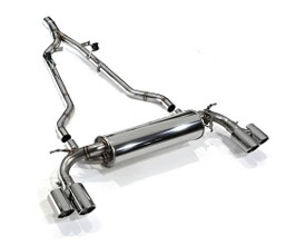 3D Design Exhaust System with Valves - Quad (Stainless) for BMW 5-Series G