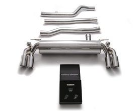 ARMYTRIX Valvetronic Catback Exhaust System with Quad Tips (Stainless) for BMW 5-Series G