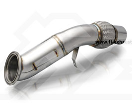 Fi Exhaust Racing Cat Pipe - 100 Cell (Stainless) for BMW 540i G30 B58
