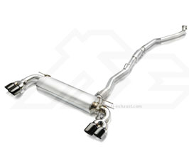 Fi Exhaust Valvetronic Exhaust System with Mid Pipe and Front Pipe (Stainless) for BMW 5-Series G