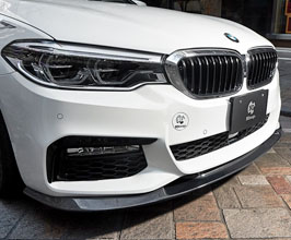 3D Design Aero Front Lip Spoiler (Carbon Fiber) for BMW 5-Series G