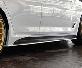 Energy Motor Sport EVO Side Under Spoilers and Side Spats (FRP) for BMW 5-Series G