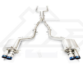 Fi Exhaust Valvetronic Exhaust System with Mid Pipe and Front Pipe (Stainless) for BMW 6-Series F