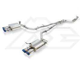Fi Exhaust Valvetronic Exhaust System with Mid Pipe and Front Pipe (Stainless) for BMW 640i Coupe F06 N55