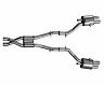 HAMANN Sport Rear Muffler Exhaust System (Stainless) for BMW 650i F06 (Incl xDrive)