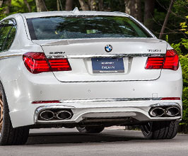 Energy Motor Sport EVO Rear Half Spoiler with Chrome Plated Accents (FRP) for BMW 7-Series F