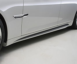 WALD Sports Line Black Bison Edition Side Steps (FRP) for BMW 7-Series F