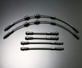 Gruppe M Brake Lines System - Front and Rear (Stainless) for BMW 760i F01/F02/F04