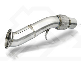 Fi Exhaust Racing Cat Pipe - 100 Cell (Stainless) for BMW 7-Series G