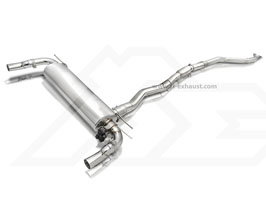 Fi Exhaust Valvetronic Exhaust System with Mid Pipe and Front Pipe (Stainless) for BMW 7-Series G